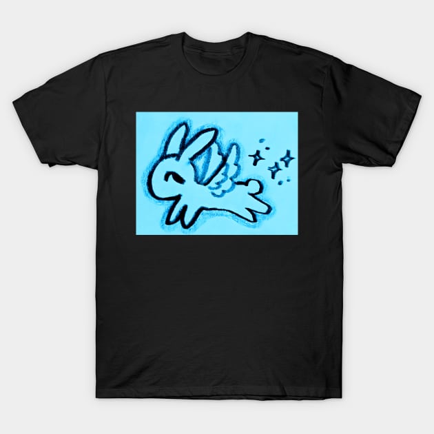 When Rabbits Fly T-Shirt by YumeRabbet